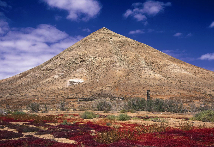 Der Tindaya auf Fuerteventura war für die Ureinwohner der Insel ein heiliger Berg.