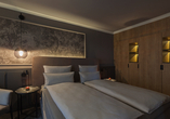 Beispiel eines Doppelzimmers Komfort im Erika Boutiquehotel Kitzbühel