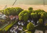 Freuen Sie sich auf einen schönen Ostseestrand in direkter Nachbarschaft der Villa Hoff. 