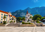 Im Zentrum von Makarska finden Sie die Kathedrale Saint Marko.