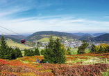 Panorama Ihres Urlaubsortes Willingen mit Ettelsberger Seilbahn