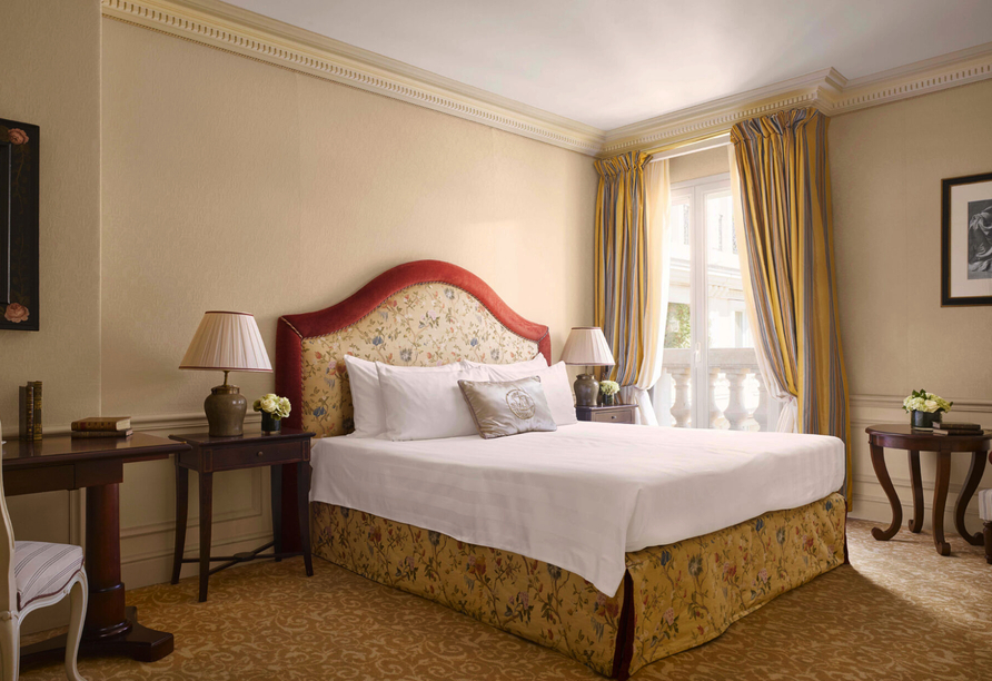 Beispiel eines Doppelzimmers im Hotel Metropole Monte-Carlo
