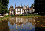 Von Pinhão aus haben Sie die Möglichkeit, den barocken Mateuspalast in Vila Real zu besuchen. 