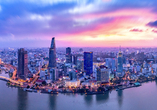 Luftbild von Ho-Chi-Minh-Stadt 