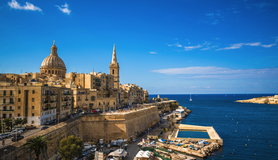 Freuen Sie sich auf die traumhaft schöne Kulturhauptstadt Europas – Maltas Hauptstadt Valletta. 