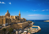 Freuen Sie sich auf die traumhaft schöne Kulturhauptstadt Europas – Maltas Hauptstadt Valletta. 