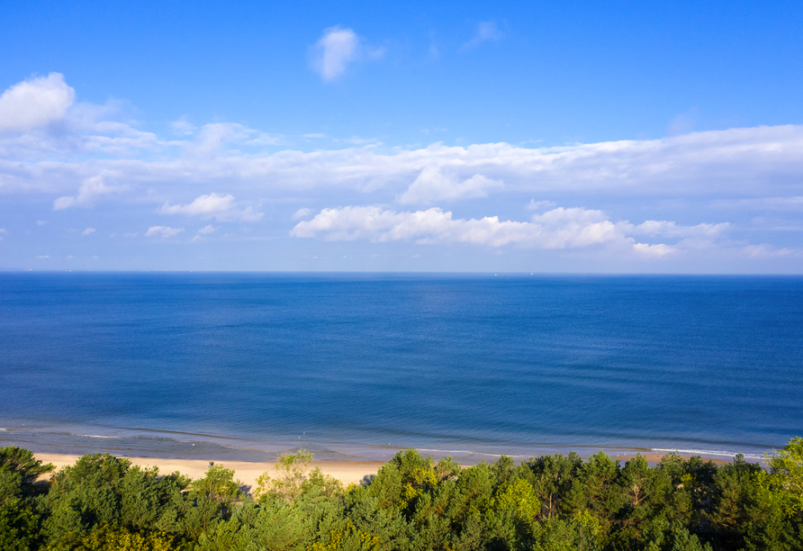 Freuen Sie sich auf das wohltuende Klima der Ostsee.