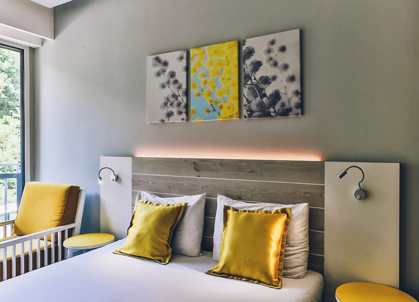 Beispiel Doppelzimmer im Alternativhotel Carine Hotel Park 