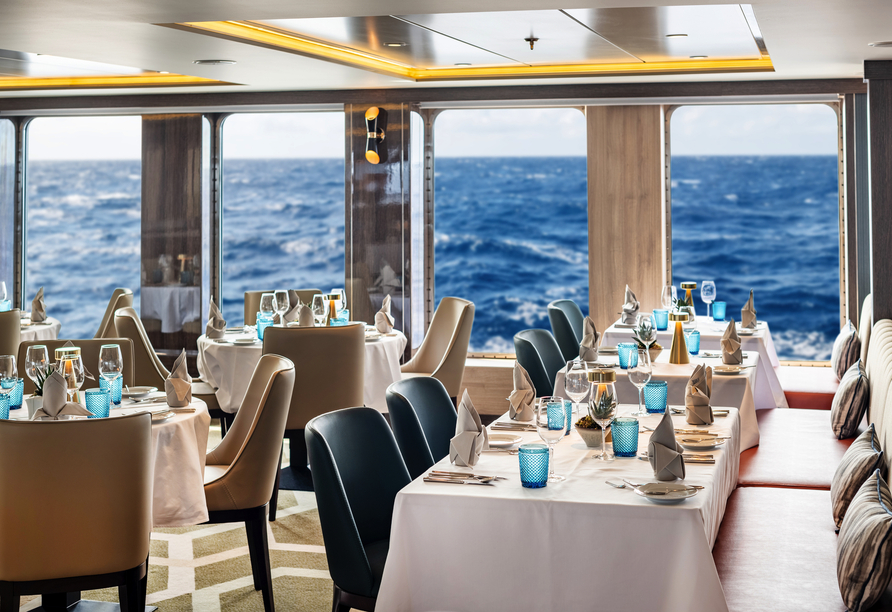 Restaurant an Bord