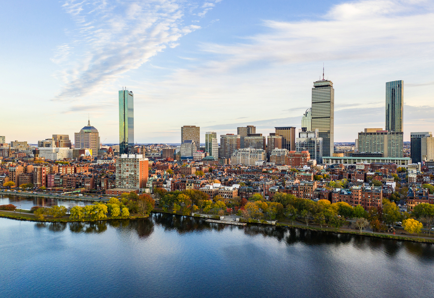 Boston ist eine der bedeutendsten Städte in Neuengland.