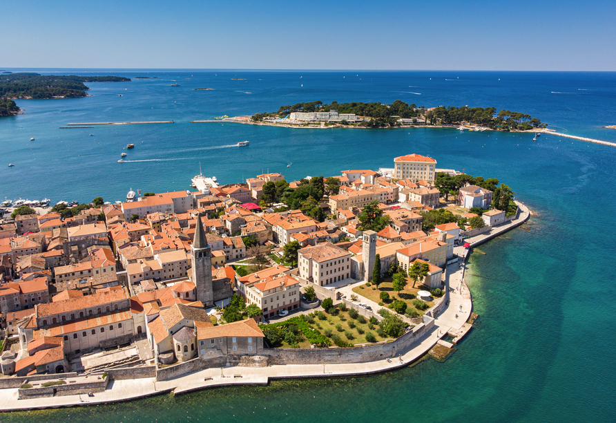 Sie werden begeistert sein von Poreč.