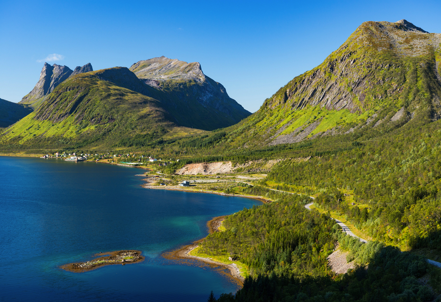 Insel Senja in Nord-Norwegen