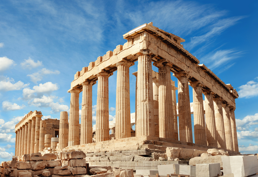 Ein Muss bei Ihrem Besuch in Athen: die Akropolis