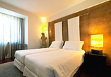 Beispiel eines Doppelzimmers im Porto Trinidade Hotel