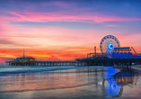 Der Santa Monica Pier ist weltberühmt.