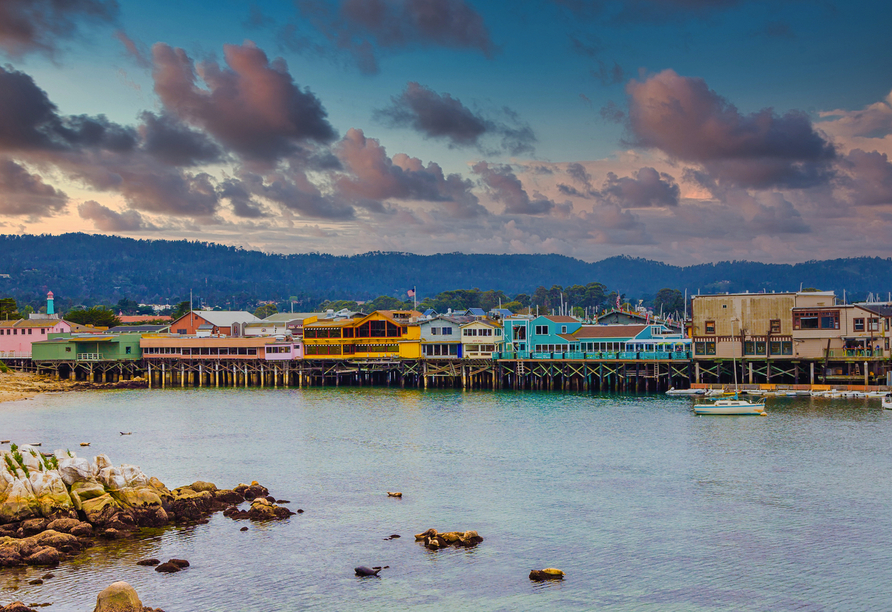 Das bezaubernde Städtchen Monterey wartet auf Ihren Besuch.