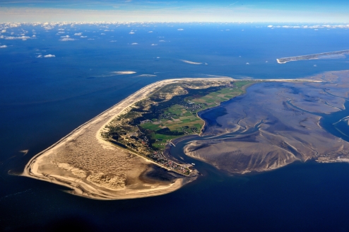 Amrum aus der Vogelperspektive