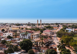 Die gambische Hauptstadt Banjul bietet ein pulsierendes Stadtleben.
