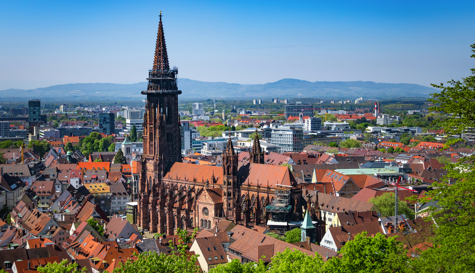 Freiburg mit seinem berühmten Münster