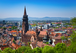 Freiburg mit seinem berühmten Münster