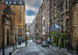 Edinburgh, die Hauptstadt von Schottland, überzeugt mit einer mittelalterlichen Altstadt. 