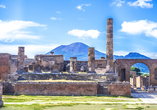 Pompeji ist eine der besterhaltenen Ruinenstätte der Antike.