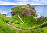 Das Dunnottar Casle ist eine der bekanntesten Sehenswürdigkeiten in der Region Aberdeen.