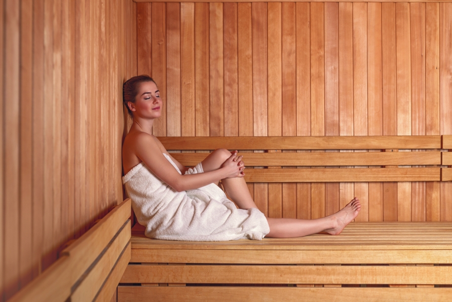 Das Hotel verfügt auch über eine Finnische Sauna.