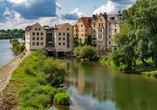 Naturnahe Erholung an der Donau in Regensburg