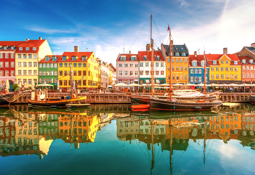 Der Nyhavn in Kopenhagen gilt als eine der wichtigsten Wahrzeichen der Hauptstadt.