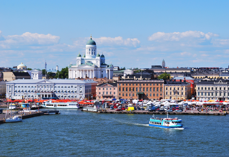 Freuen Sie sich auf einen Besuch in der finnischen Metropole Helsinki!