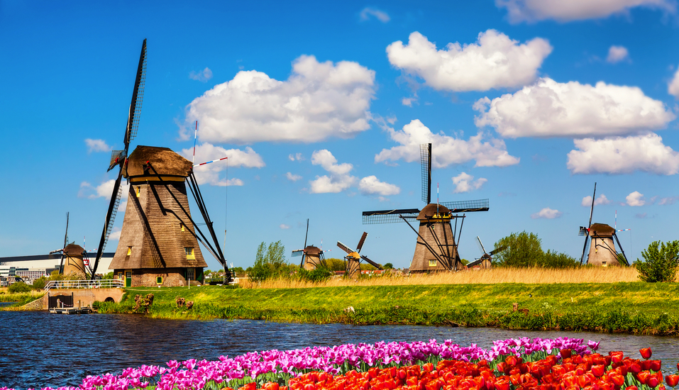 Genießen Sie Ihren Aufenthalt in Kinderdijk.