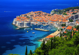 Panoramablick auf Dubrovnik