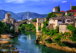 Namensgebend für Mostar ist die Brücke Stari Most.