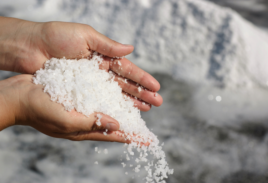 In Ston lernen Sie den spannenden Prozess der Salzherstellung kennen.