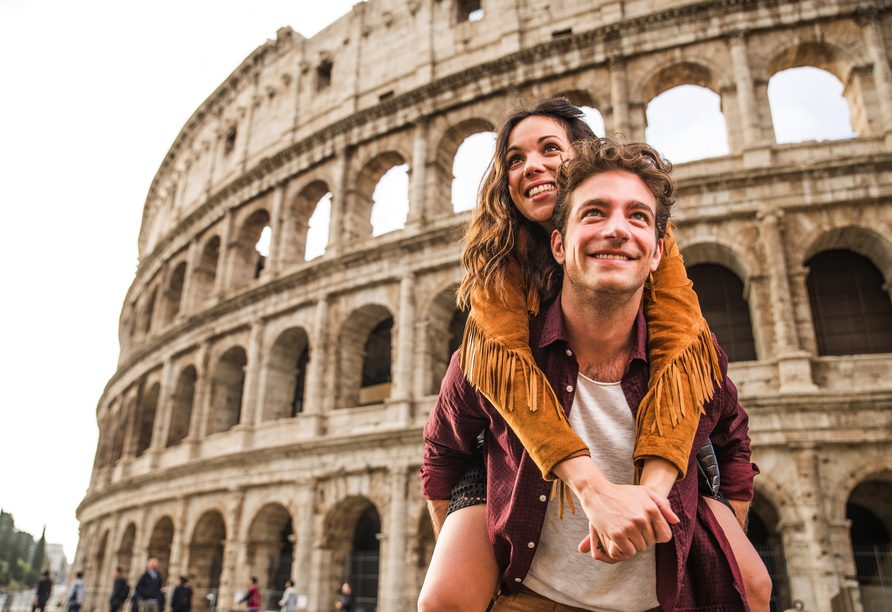 Der Höhepunkt Ihrer Reise ist zweifellos die italienische Hauptstadt Rom.