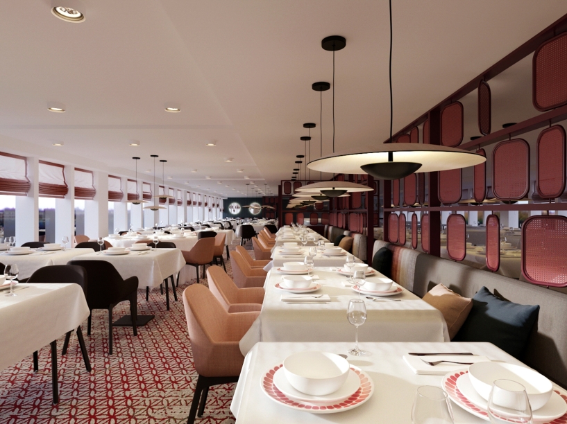 Das Panorama-Restaurant 