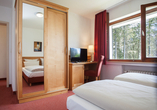 Beispiel eines Doppelzimmers im schöner Asten Resort Winterberg