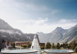 Wenn es einmal etwas mehr Wellness sein darf: Die AQUA DOM Tirol Therme in Längenfeld lässt keine Wünsche offen.