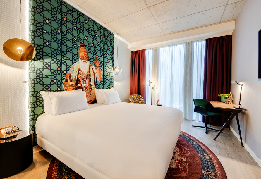 Beispiel eines Doppelzimmers im Hotel nhow Amsterdam RAI