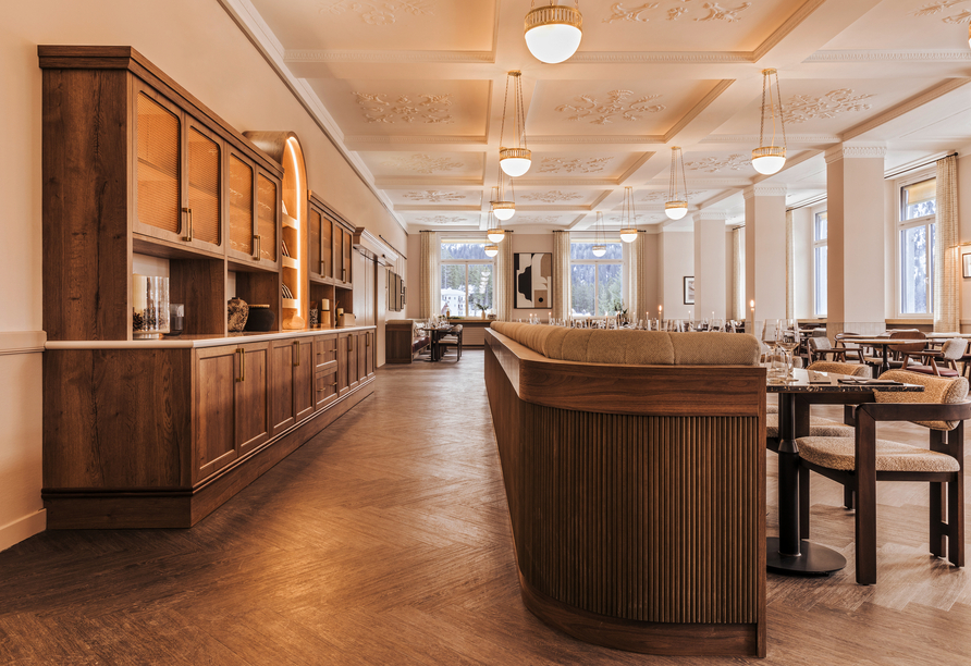 Willkommen im Restaurant des Hotels