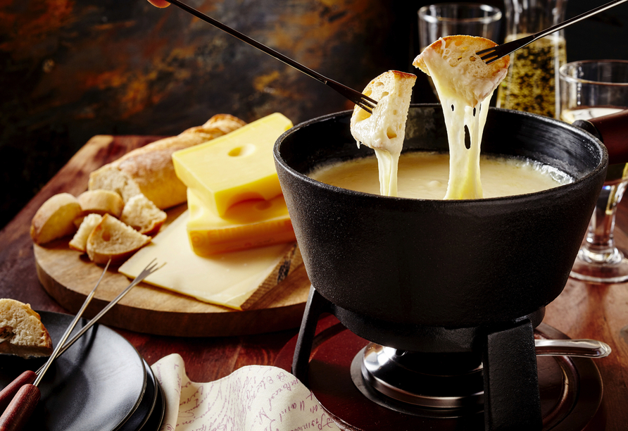 Das köstliche Käsefondue - ein Klassiker der schweizer Küche