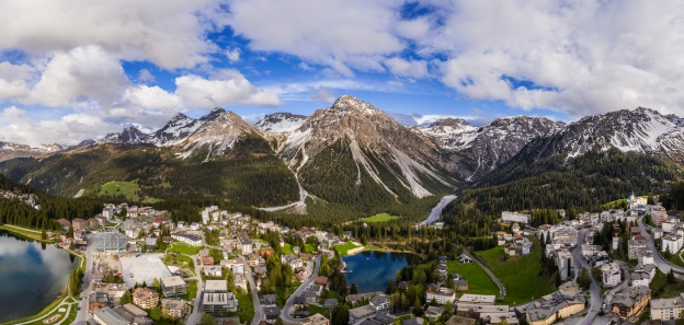 Willkommen in der schönen Stadt Arosa in der Schweiz!