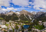 Willkommen in der schönen Stadt Arosa in der Schweiz!