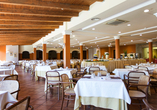 Das Restaurant des Hotels Villa Paradiso