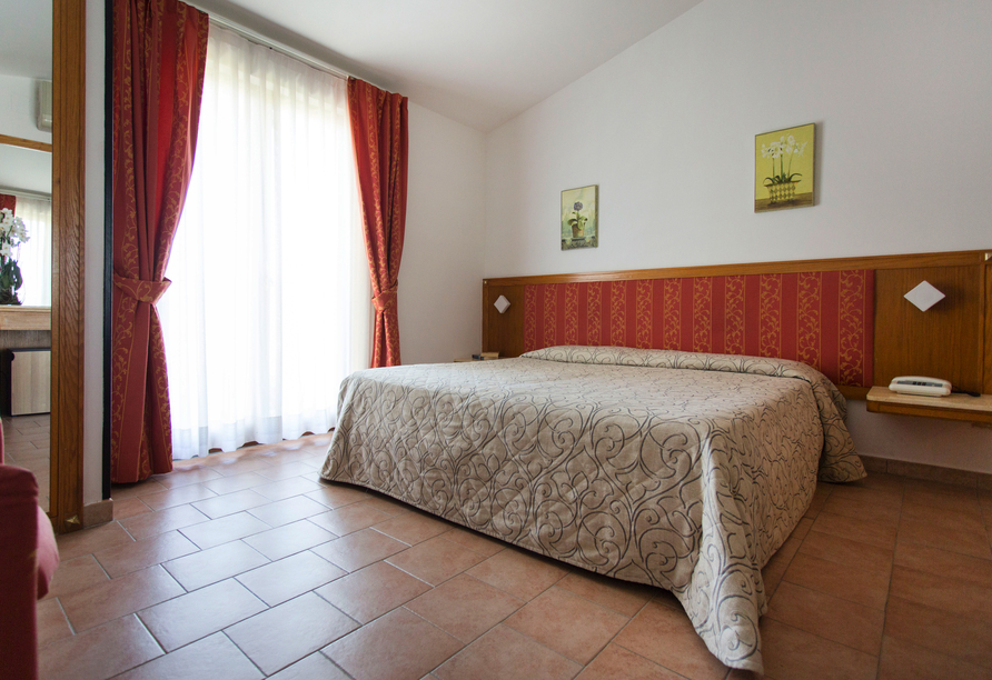 Hotel Villa Paradiso in Passignano sul Trasimeno, Zimmer
