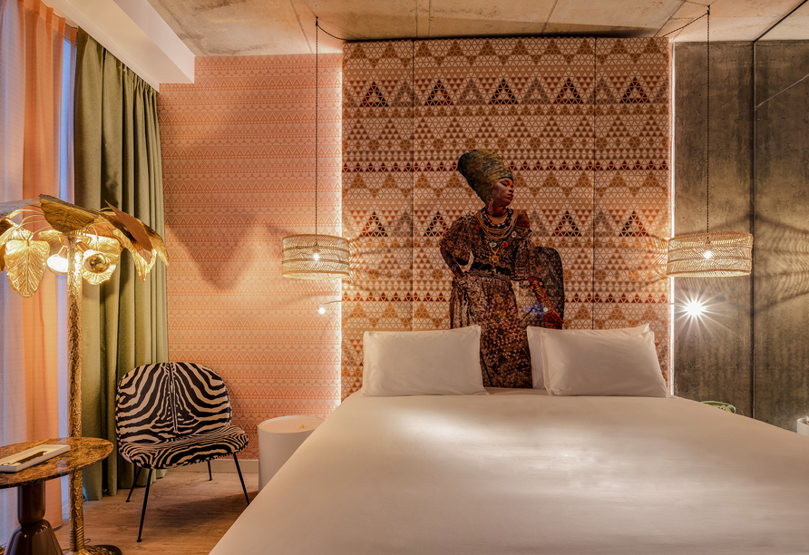 Weiteres Beispiel eines Doppelzimmers im Hotel nhow Amsterdam RAI