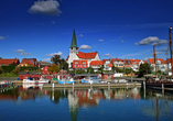 Kleiner Hafen in Rønne