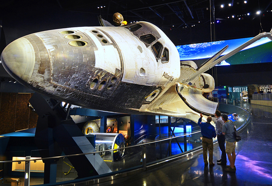 Nehmen Sie am Ausflug zum Kennedy Space Center teil (fakultativ).