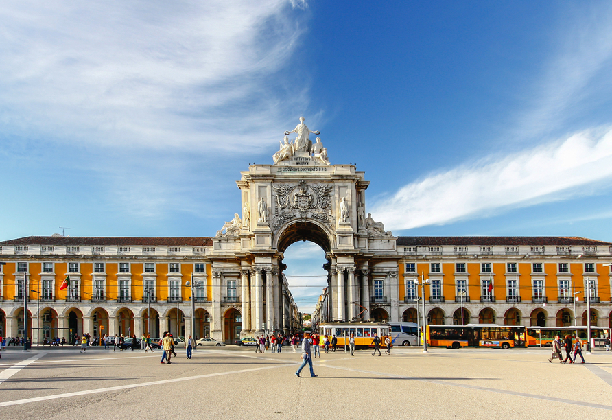 Besuchen Sie die beliebte Hauptstadt Portugals – Lissabon.